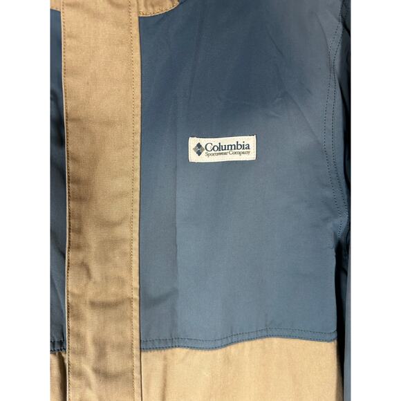 Columbia Jacket Men Full Zip Hood Omni Tech Interchange Shell Coat colour fade M - Picture 9 of 14